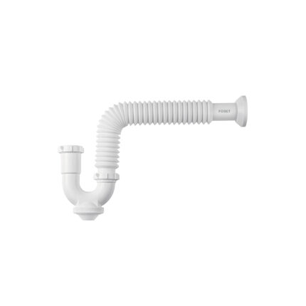 Céspol rígido p/fregadero s/contra, polipropileno, 1-1/2"