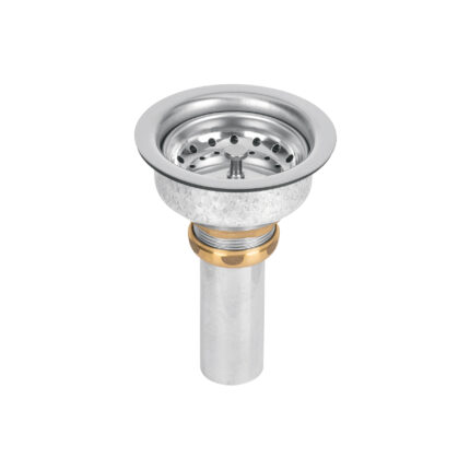 Contracanasta 3-1/2" inox, instalafácil, tubo inox, Foset