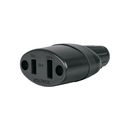 2 Contactos de PVC, Volteck