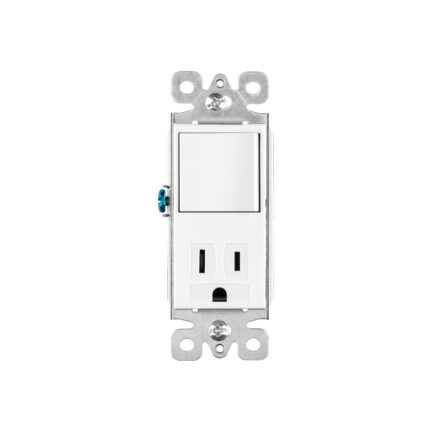 Interruptor-contacto, 2 polos + tierra, Classic