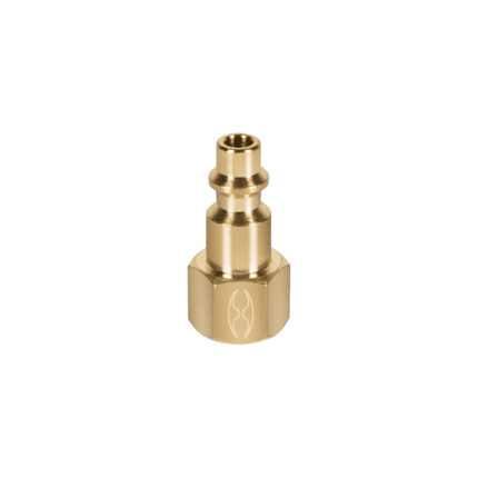 Conector rápido de latón, tipo F, cuerda 1/4" NPT, hembra