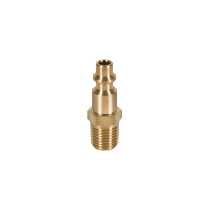 Conector rápido de latón, tipo M, cuerda 1/4" NPT, macho