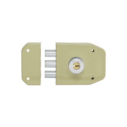 Cerradura sobreponer 3 barras instalafácil, llave puntos