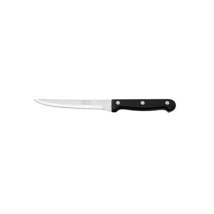 Cuchillo con sierra para asado 5" mango de plástico, Pretul
