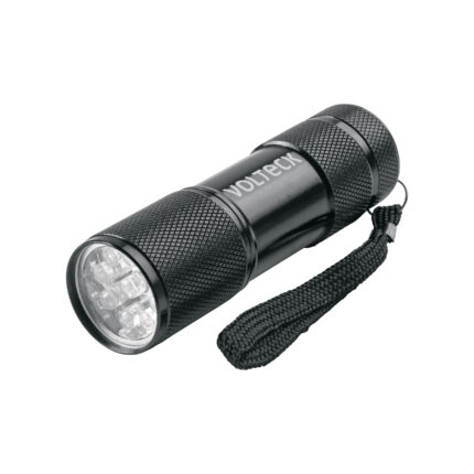 Linterna LED c/Luz ultravioleta, VOLTECK
