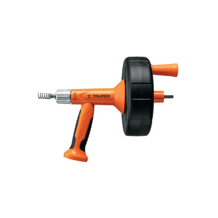 Destapacaños de 7.6 m para taladro, con mango, Truper