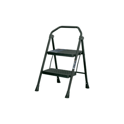 Escalera tubular, plegable, 2 peldaños, Truper