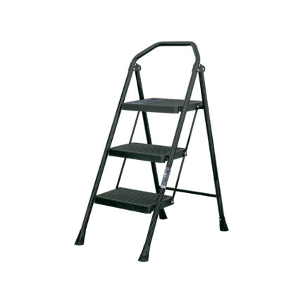 Escalera tubular, plegable, 3 peldaños, Truper