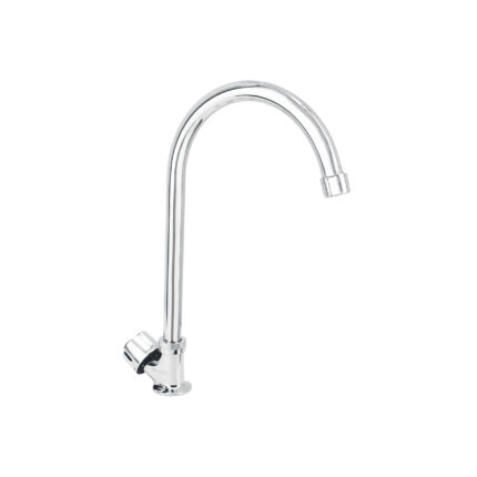 Llave individual para fregadero, cuello curvo, Foset