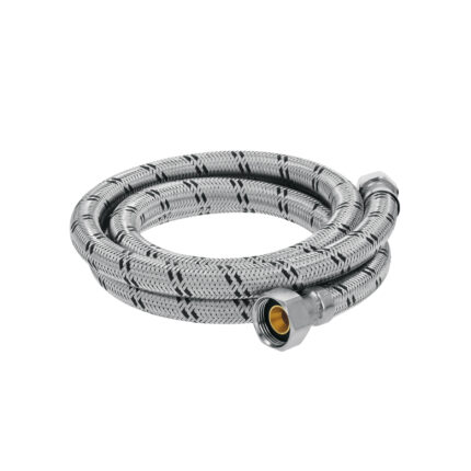 Manguera para boiler, acero inox, 1/2"x3/4", 150 cm, Foset