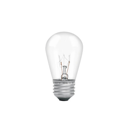 Lámpara incandescente S14 11 W luz cálida, Volteck