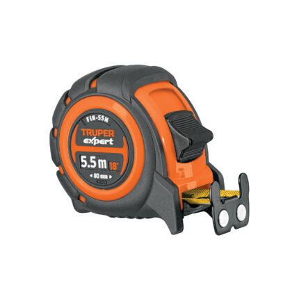 Flexómetro industrial contra impactos 5.5 m cinta 25 mm