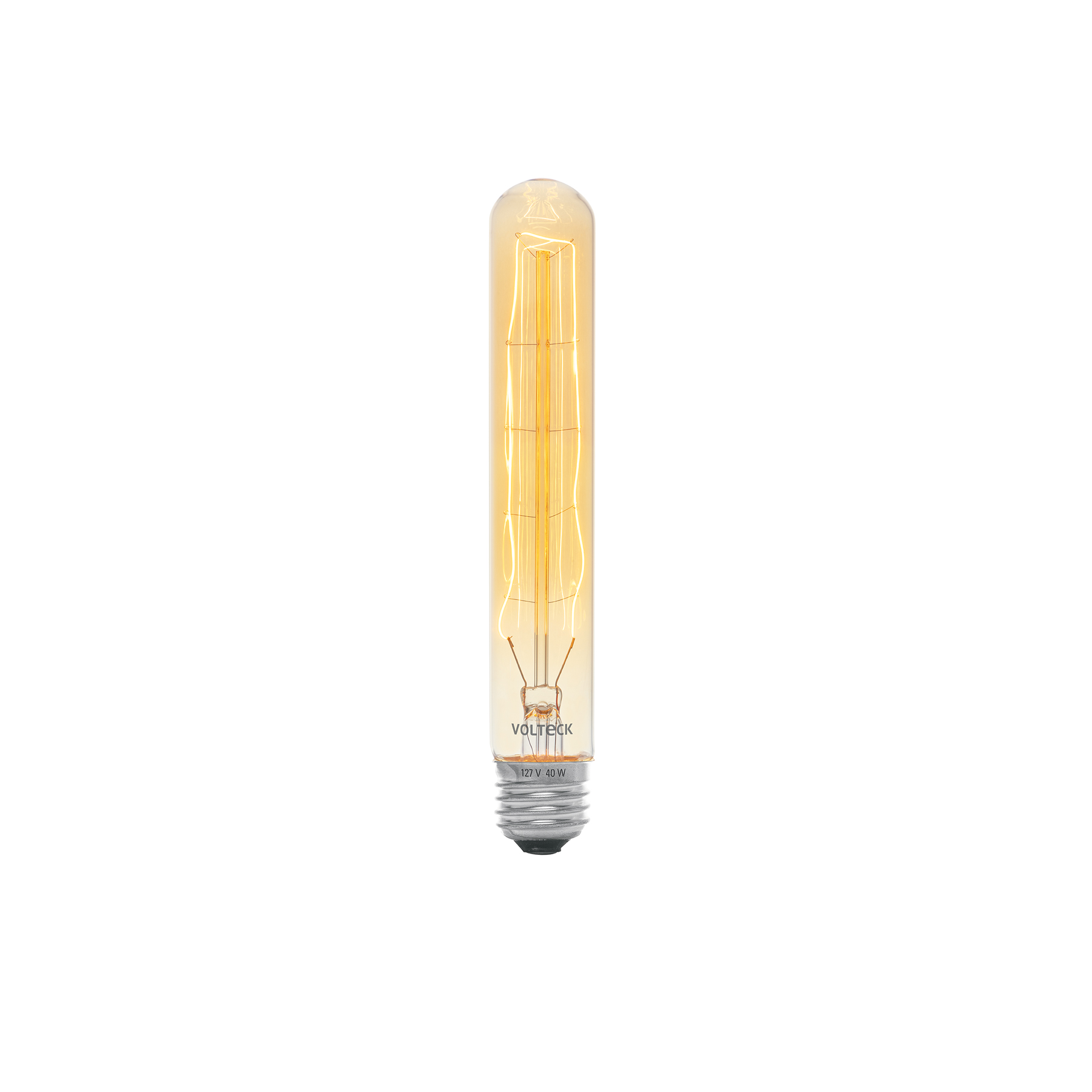 FIV-40P.jpg Lámpara incandescente vintage 40 W tipo probeta, Volteck FIV 40P