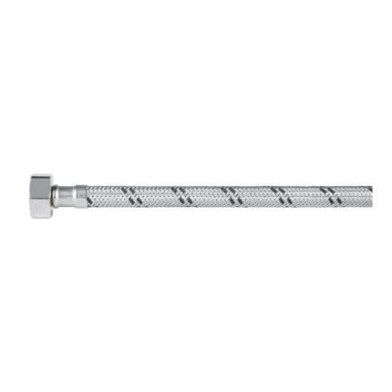 Manguera para monomando, acero inox, 1/2"x M10, 55 cm