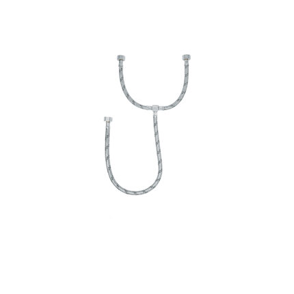 Manguera "T" lavabo/fregadero,acero inox,1/2"x1/2"x1/2",55cm