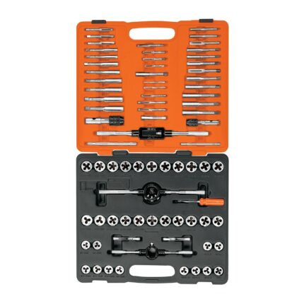 Juego de 76 piezas de machuelos y tarrajas, Truper