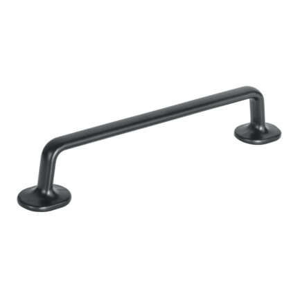 Jaladera de 128mm, línea Oviedo, negro, HERMEX