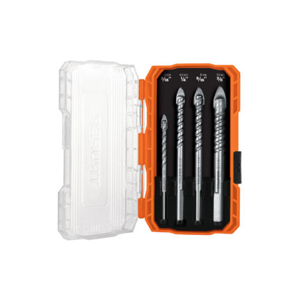 Juego de 4 brocas para vidrio y azulejo, Truper Expert