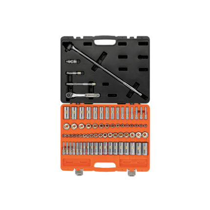 Juego de 73 herramientas cuadro 3/8" std y mm para mecánico