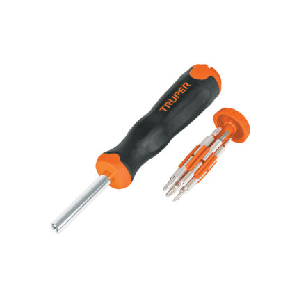 Desarmador de joyero multi puntas 12 en 1, Truper