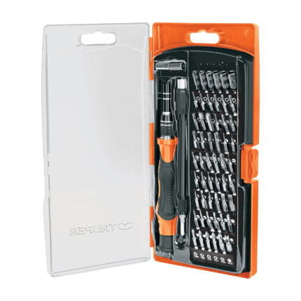 Desarmador de precisión con 57 puntas intercambiables