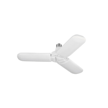Lámpara LED 24W tipo ventilador, 3 aspas ajustables, Volteck