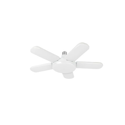 Lámpara de LED 50 W, tipo ventilador con 5 aspas ajustables