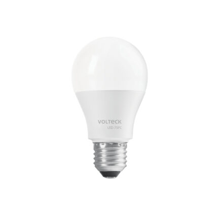Foco LED 12W (75W) A19, 6500K blanca fría, 1050 lm, caja