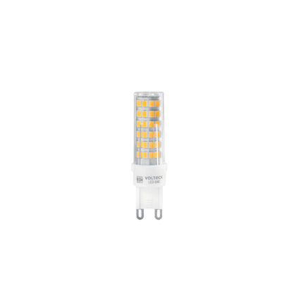 Lámpara de LED tipo cápsula 4 W base G9 luz cálida, blíster