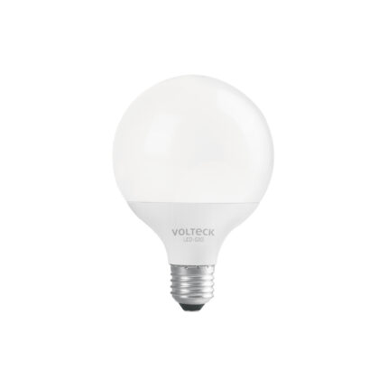 Lámpara de LED tipo globo 8 W luz de día, en caja, Volteck