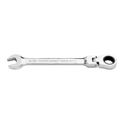 Llave combinada con matraca 1/2" flexible, Expert
