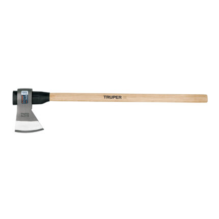 Hacha media labor 3-1/2 lb, mango de madera 36", TRUPER