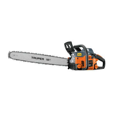 Motosierra 50 cc a gasolina con barra de 18", Truper