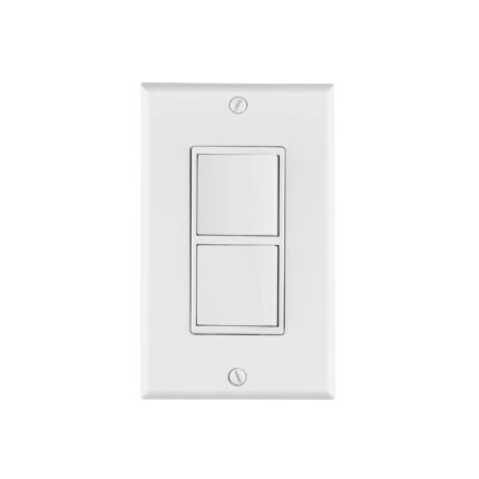 Placa armada interruptor sencillo y de 3 vías Classic