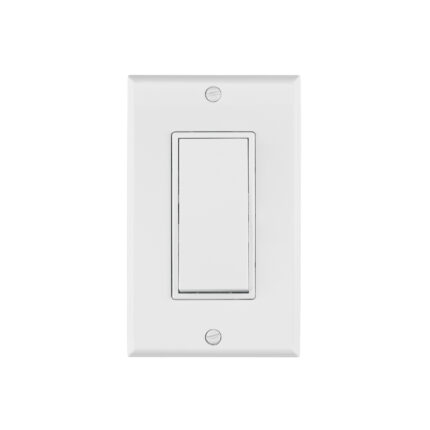 Placa armada con interruptor de tres vías, línea Classic