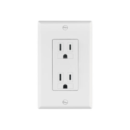 Placa armada contacto dúplex, 2 polos + tierra Classic