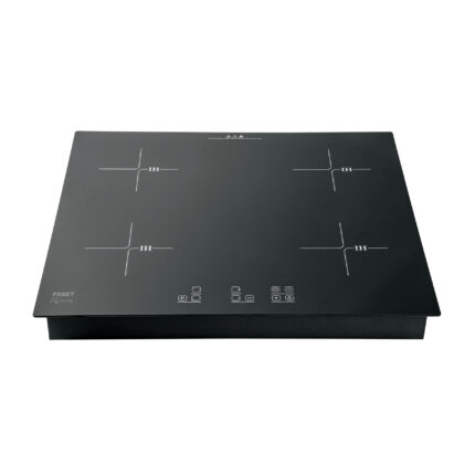 Parrilla inducción empotrable 60cm, 4 quem, vidrio, Riviera