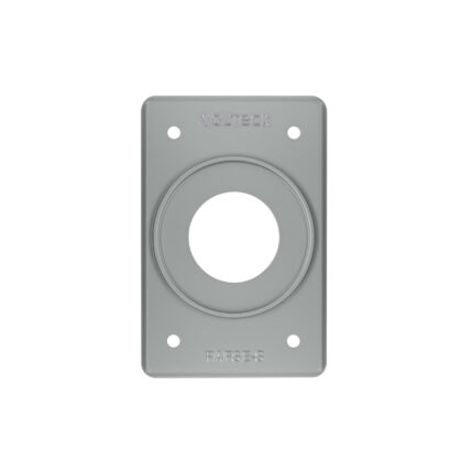 Placa para intemperie tipo FS, sencilla, de sobreponer