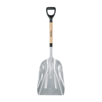 Pala sanitaria cabeza #15 de aluminio, puño "Y", mango 27"