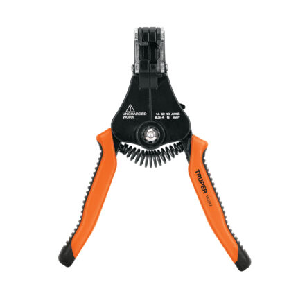 Pinza 6.5" pela cables automática, 14 a 10 AWG, TRUPER