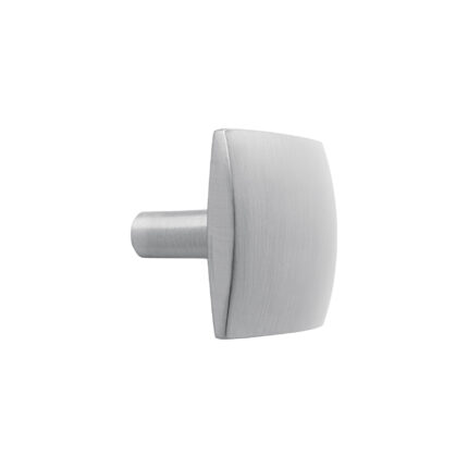 Perilla metálica estilo 'Burgos' acabado níquel satinado