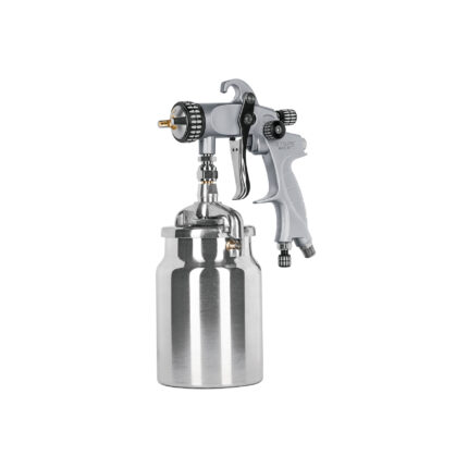Pistola p/pintar succión HVLP vaso aluminio, 1.4 mm, Expert
