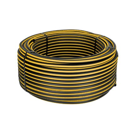 Metro de manguera para gas, 3/4" PE-AL-PE en rollo de 100m
