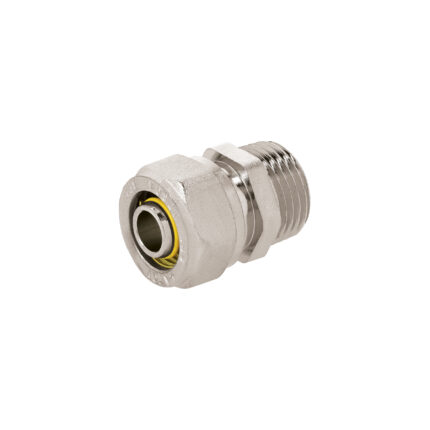Conector para PEALPE, 3/8", con rosca macho, Foset