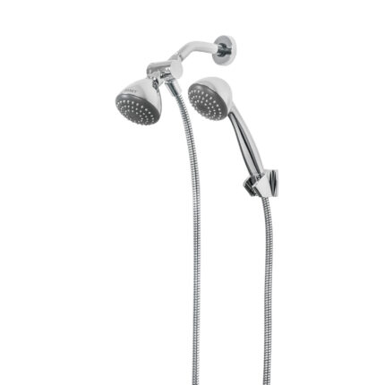 Regadera 3-1/4" con extensión tipo teléfono, Foset