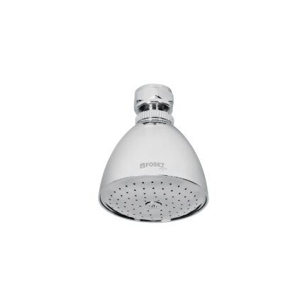 Regadera cónica metálica 2-1/2" sin brazo, Foset