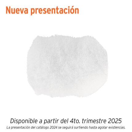 Felpa para mini rodillo poliéster 4" x 3/4", Truper