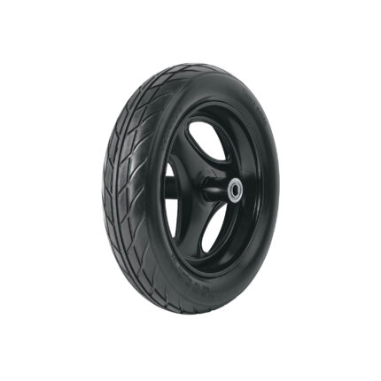 Llanta completa imponchable 16", incluye eje y baleros