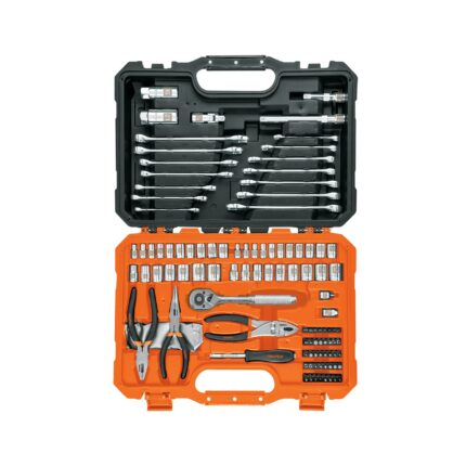 Juego de 119 herramientas 1/4" y 3/8" mixtas para mecánico