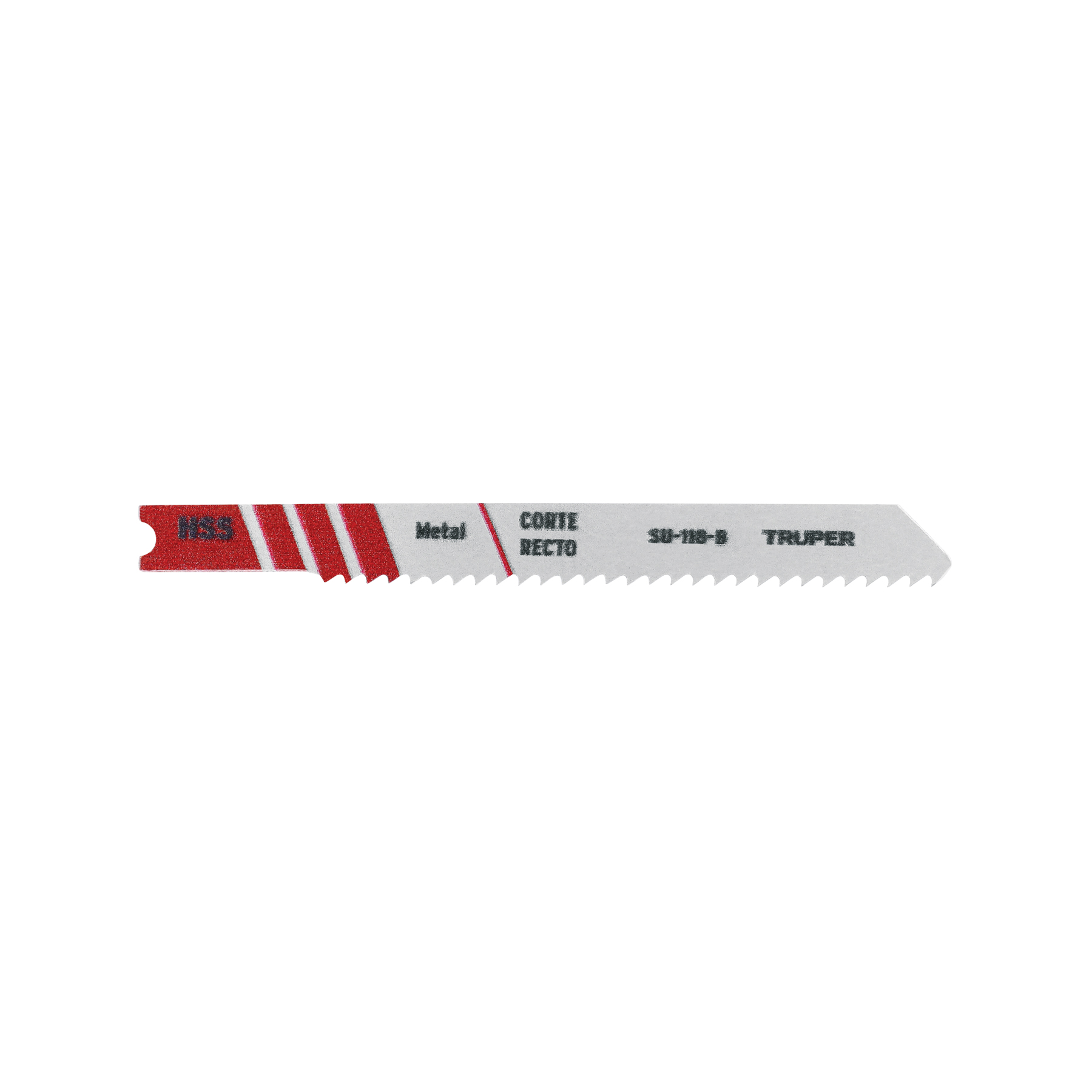 SU-118-B.jpg Blíster con 5 seguetas 12 DPP zanco "U" corte recto metal SU 118 B